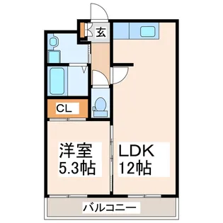 Grand Comfort久具【4階】の間取り