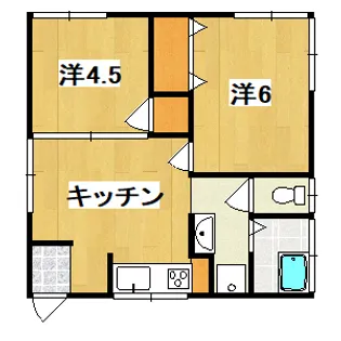 千葉県銚子市榊町【一戸建】の間取り
