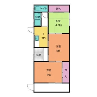愛知県春日井市味美白山町1【一戸建】の間取り