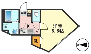 レピュア青砥レジデンス【4階】の間取り