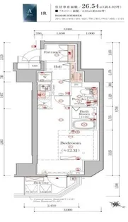 AZEST横濱大通り公園【1階】の間取り