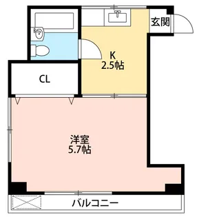 コーポラス潤【2階】の間取り
