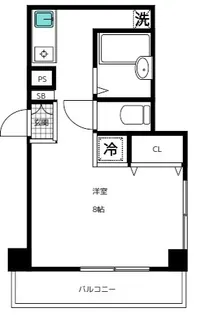 大貫ビル【3階】の間取り