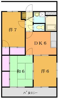 メゾン酔芙蓉【2階】の間取り