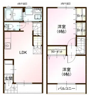 フェリス大門の間取り