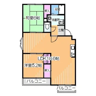 アーバンヒル【3階】の間取り