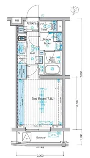 東京都大田区大森東3【マンション】の間取り