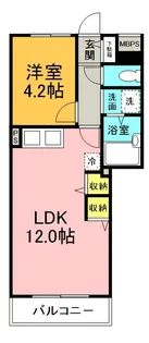 ベルハウス上大岡【3階】の間取り