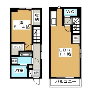 エバーグリーン栄の間取り