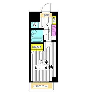 東京都練馬区桜台1【マンション】の間取り