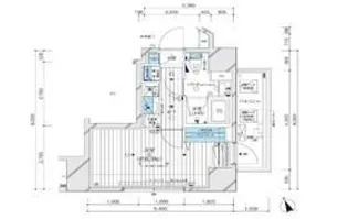 メインステージ目黒III【7階】の間取り