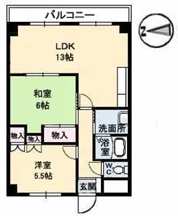 シェソワホリオ【2階】の間取り