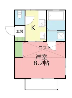 アーバニティー【2階】の間取り