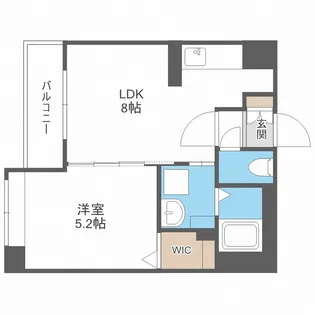 北海道札幌市中央区大通東8【マンション】の間取り