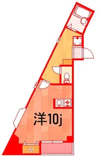 アスタリスク日吉【2階】の間取り