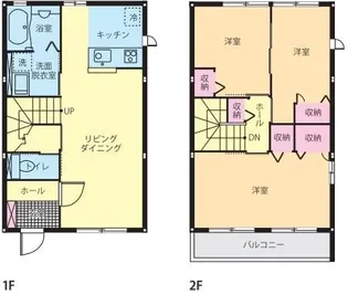 宮城県塩竈市字石田【一戸建】の間取り