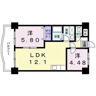 神奈川県藤沢市弥勒寺3【マンション】の間取り