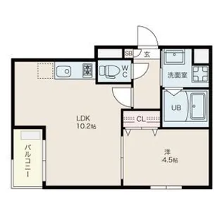 Jack toribamiI【1階】の間取り