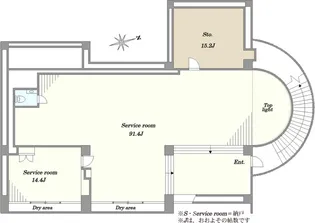 広尾アパートメントの間取り