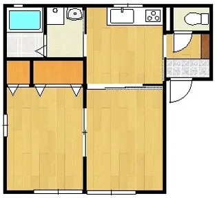 ルミエールアタゴ【2階】の間取り