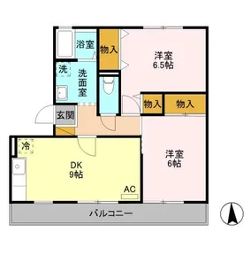 ルビナスIII【3階】の間取り