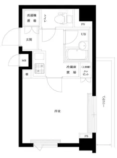 ルーブル雪が谷大塚【9階】の間取り