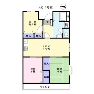 パークアベニュー【3階】の間取り