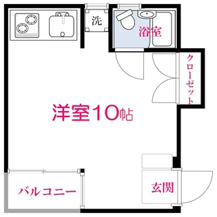 パシモントハウス【1階】の間取り