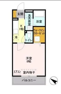 ロンガドゥラータ【2階】の間取り