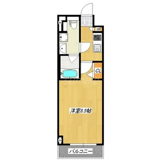 エルフォルテ赤羽西【2階】の間取り
