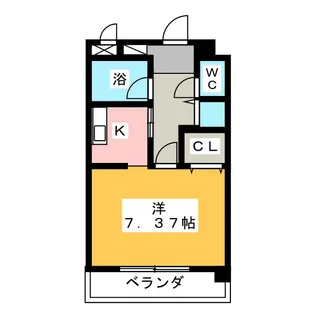 サンハイムII【2階】の間取り
