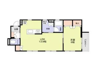 東京都北区志茂5【アパート】の間取り