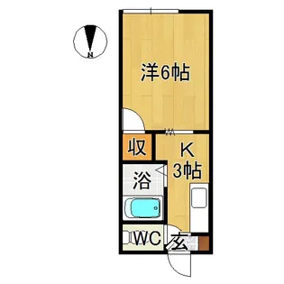 シティハウス代官町【1階】の間取り