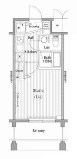 ガーラ・プレシャス横濱関内【5階】の間取り