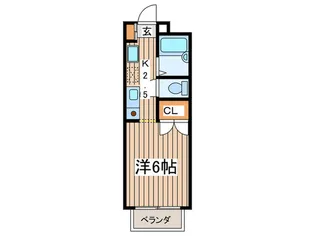 ラヴィル 1108【1階】の間取り
