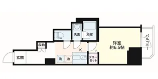 GENOVIA御徒町skygarden【7階】の間取り