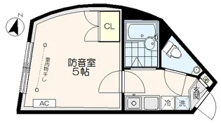 FortunaII(フォルトゥーナツー)【2階】の間取り