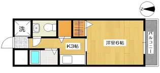 マスターズイン銀杏町【2階】の間取り