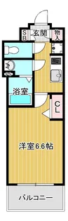 レシオス大阪城北詰【3階】の間取り