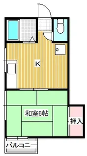 コーポ桂【2階】の間取り