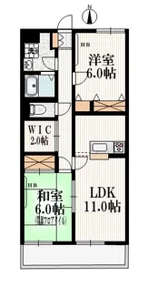 アステイオンII【1階】の間取り