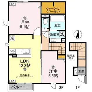 MAISON KOTOBUKI【2階】の間取り