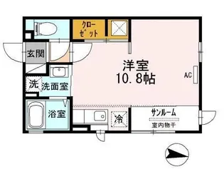 メープルヒル(D-room)【1階】の間取り