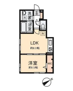 Terrace Groria【1階】の間取り