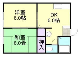 ラクシュリーマンション B棟【1階】の間取り