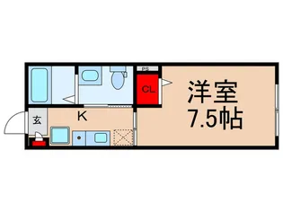 ランズ富士見台【3階】の間取り
