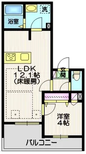 ARCHI渋谷本町【2階】の間取り