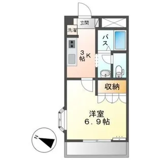 フリーデン【2階】の間取り