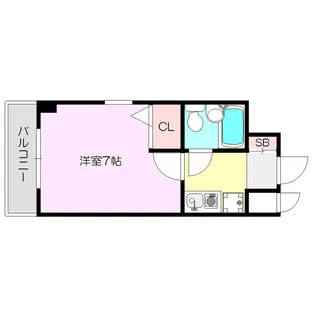 エスリード新大阪第2【3階】の間取り