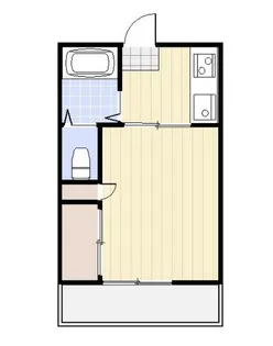 ビバーチェカノン【1階】の間取り